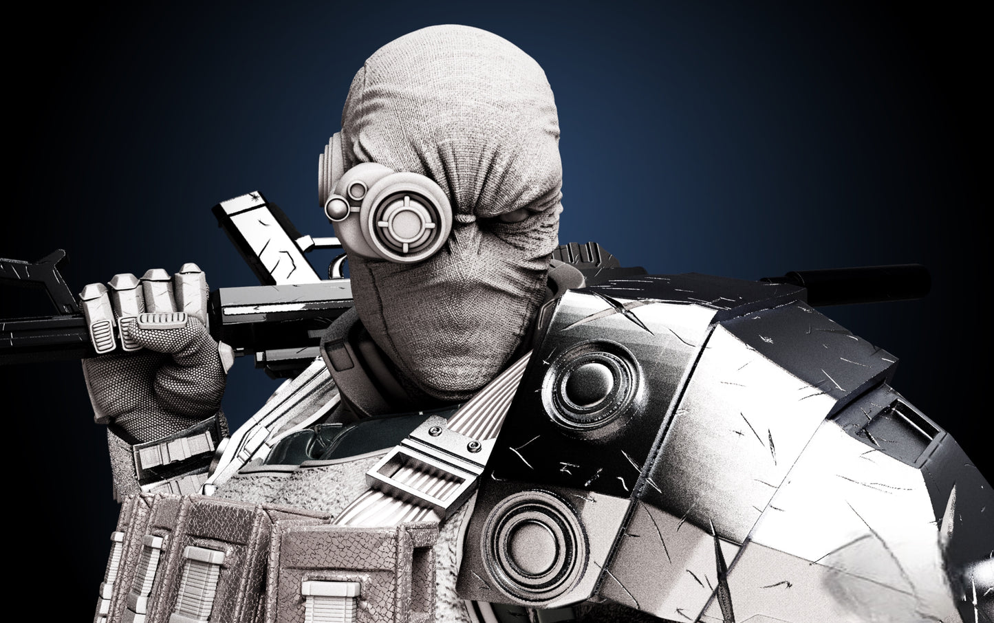 Deadshot Tactical Assault Statue — DOMINION Black Ops Arsenal Edition | Obsidian Guild Studio