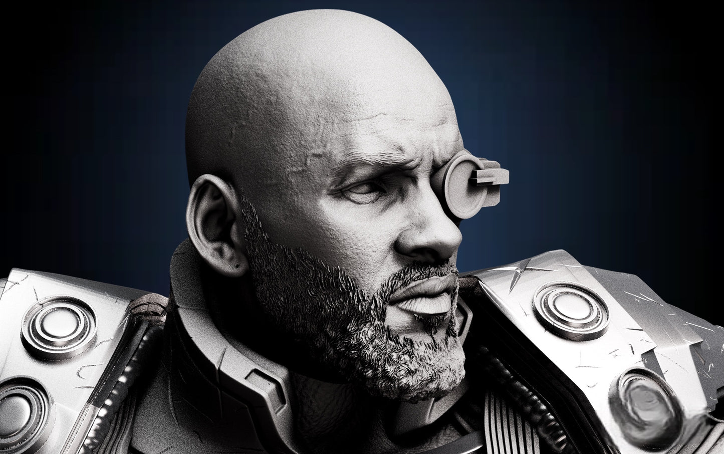 Deadshot Bust — APEX Tactical Assassin Edition | Obsidian Guild Studio