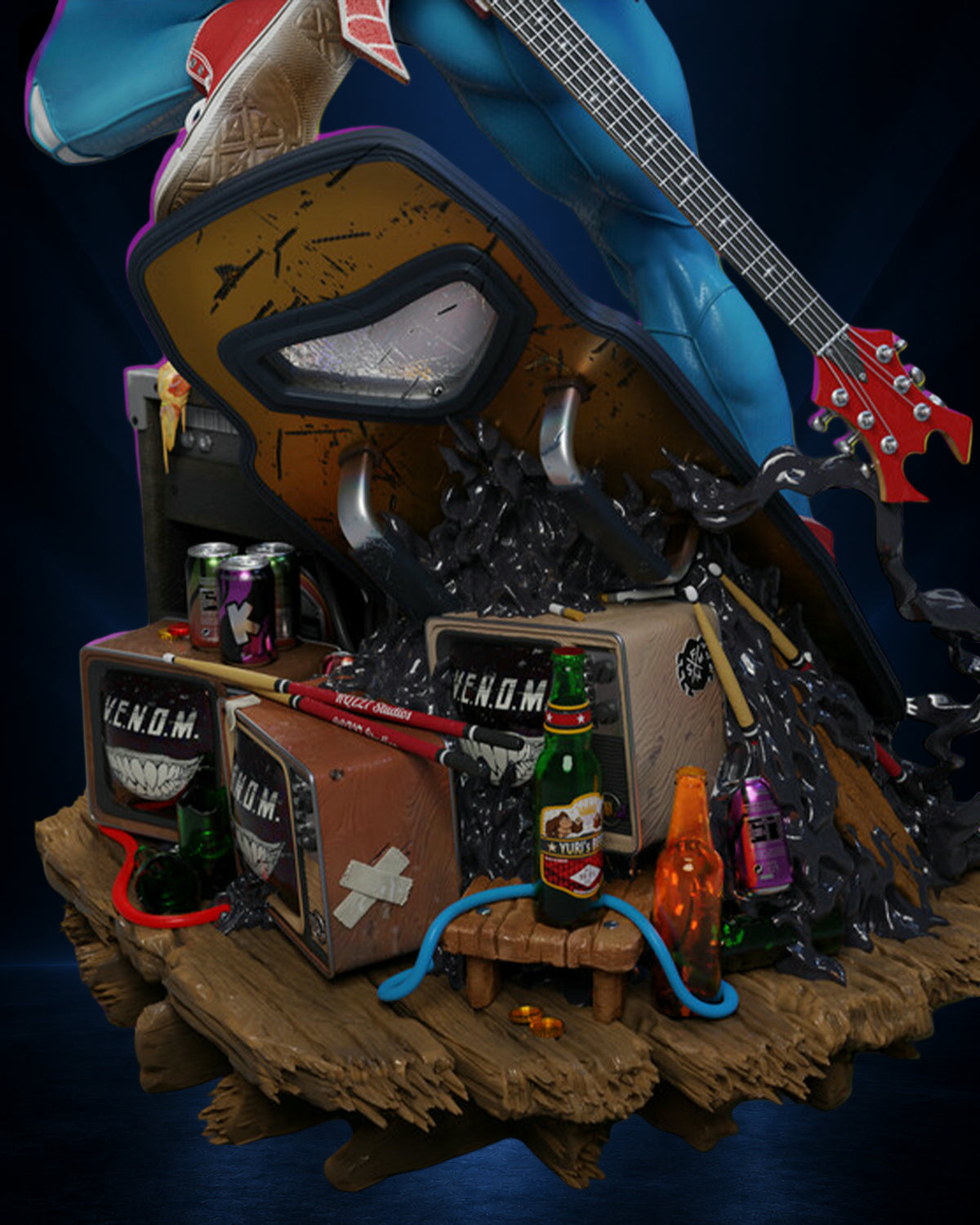 Spider Punk — Premium Resin Collector Statue