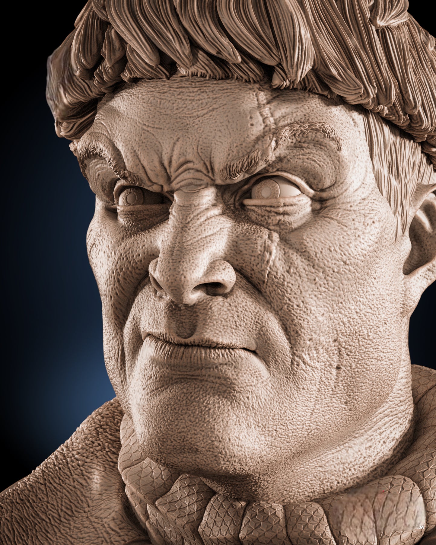 Guy Gardner Portrait Bust — Emerald Chaos Edition | Obsidian Guild Studio