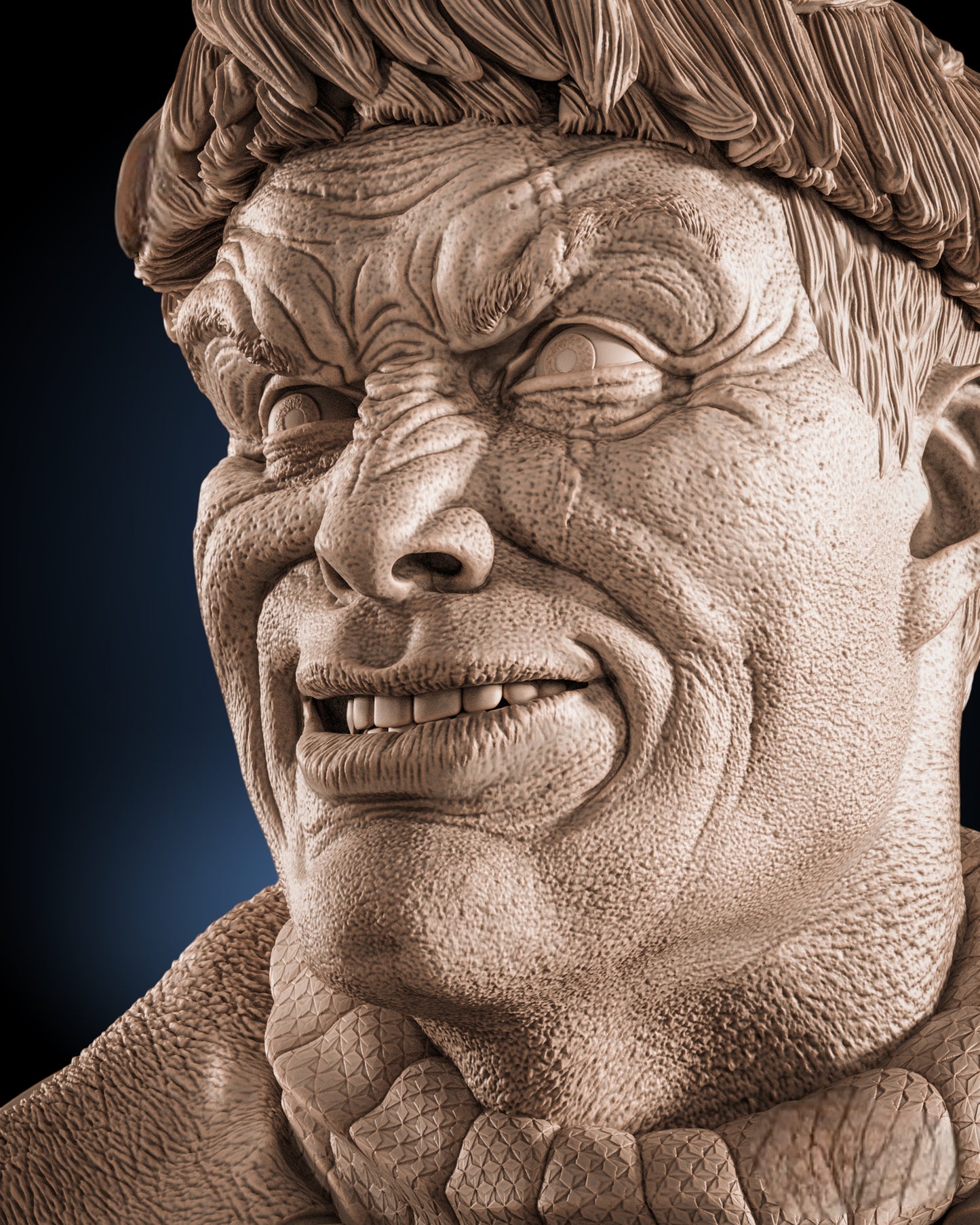 Guy Gardner Portrait Bust — Emerald Chaos Edition | Obsidian Guild Studio