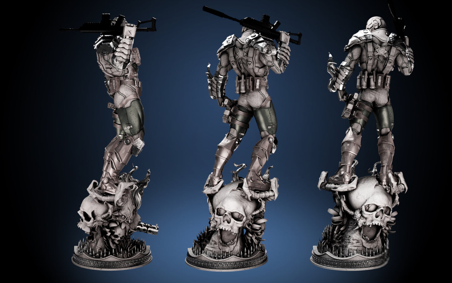 Deadshot Tactical Assault Statue — DOMINION Black Ops Arsenal Edition | Obsidian Guild Studio