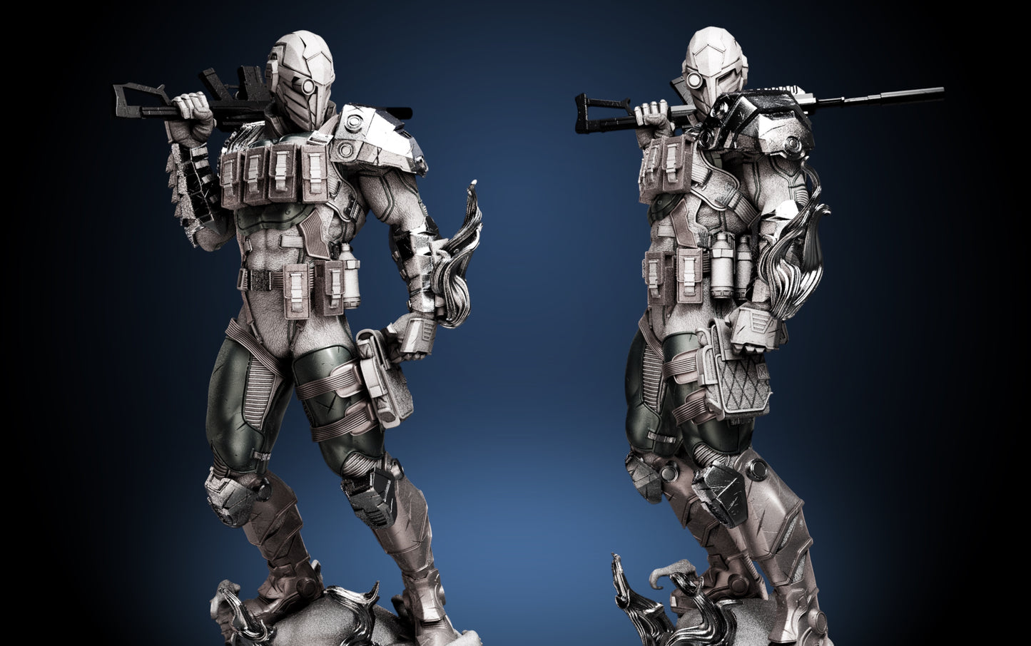 Deadshot Tactical Assault Statue — DOMINION Black Ops Arsenal Edition | Obsidian Guild Studio
