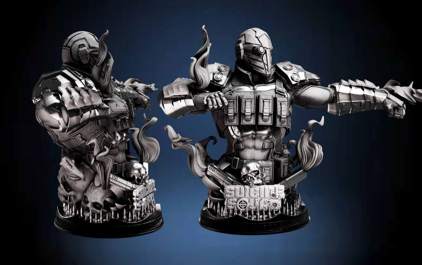 Deadshot Bust — APEX Tactical Assassin Edition | Obsidian Guild Studio