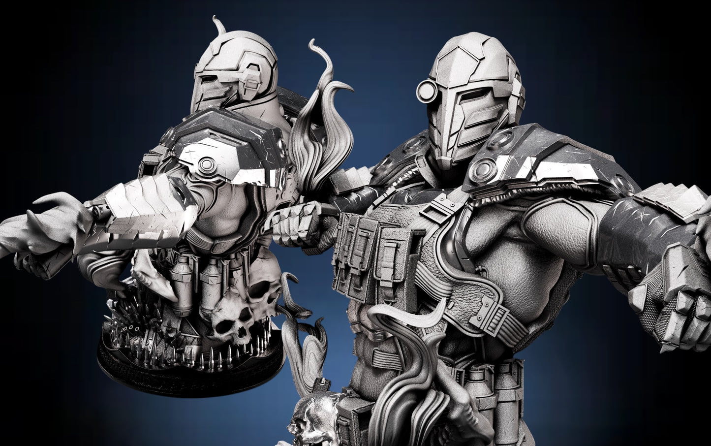 Deadshot Bust — APEX Tactical Assassin Edition | Obsidian Guild Studio