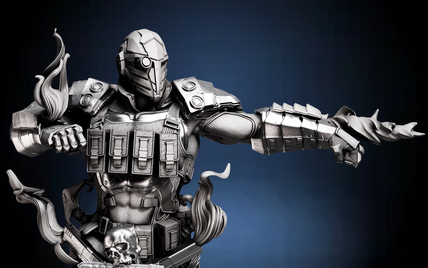 Deadshot Bust — APEX Tactical Assassin Edition | Obsidian Guild Studio