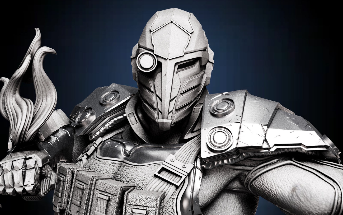 Deadshot Bust — APEX Tactical Assassin Edition | Obsidian Guild Studio