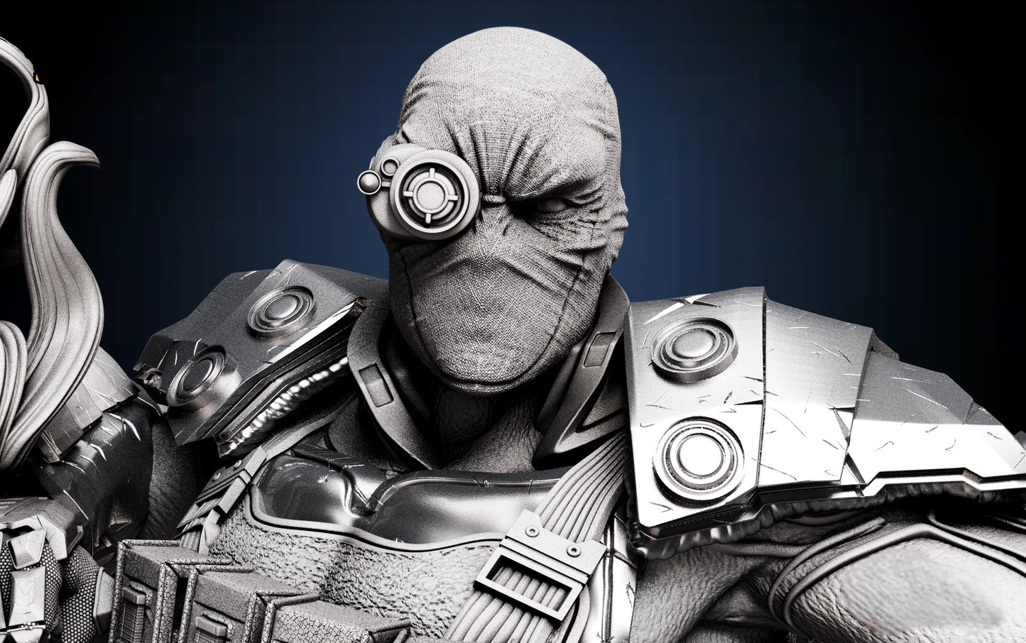 Deadshot Bust — APEX Tactical Assassin Edition | Obsidian Guild Studio