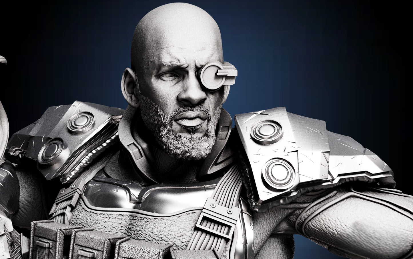Deadshot Bust — APEX Tactical Assassin Edition | Obsidian Guild Studio