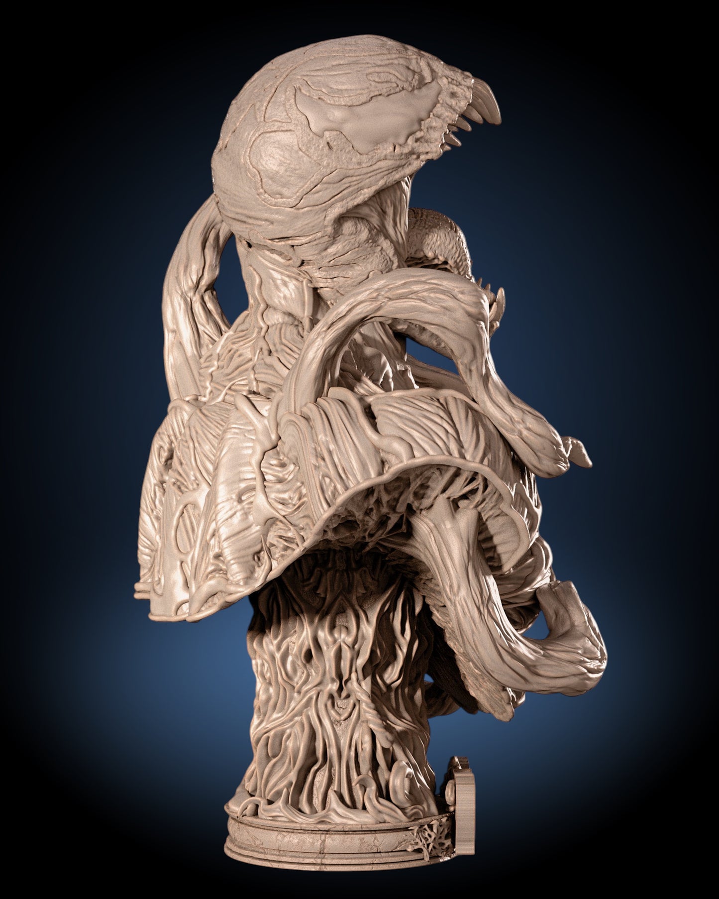 Carnage Symbiote Bust — APEX Collector Display | Obsidian Guild Studio