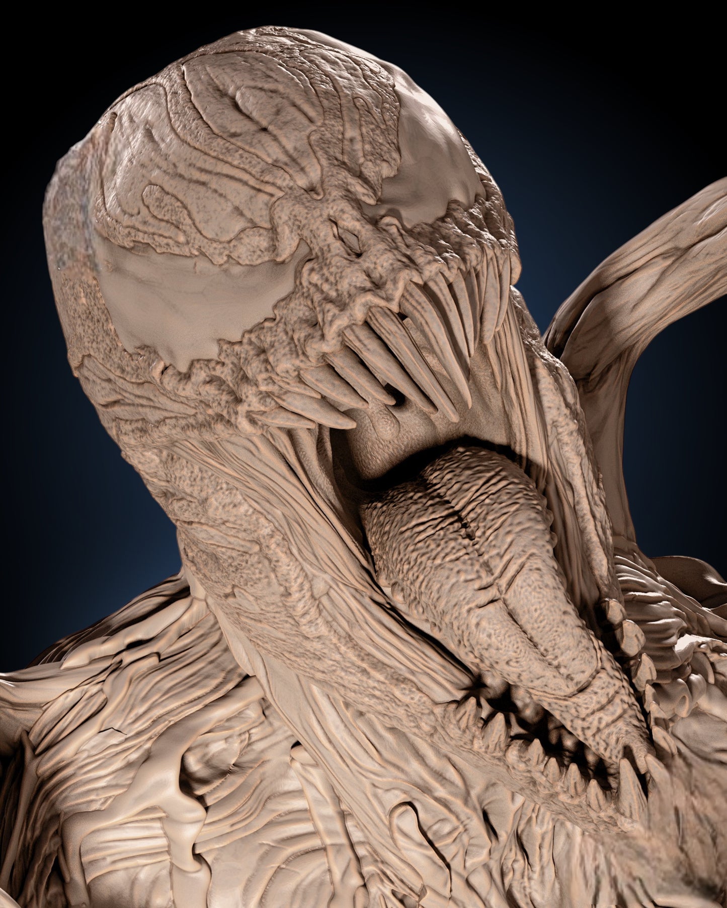 Carnage Symbiote Bust — APEX Collector Display | Obsidian Guild Studio