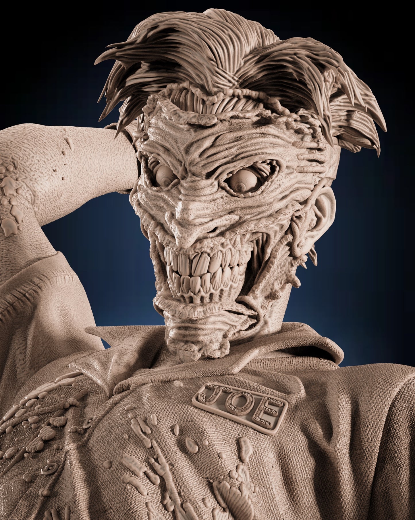 Joker Face Off — Gotham Psychological Collapse | Obsidian Guild Studio