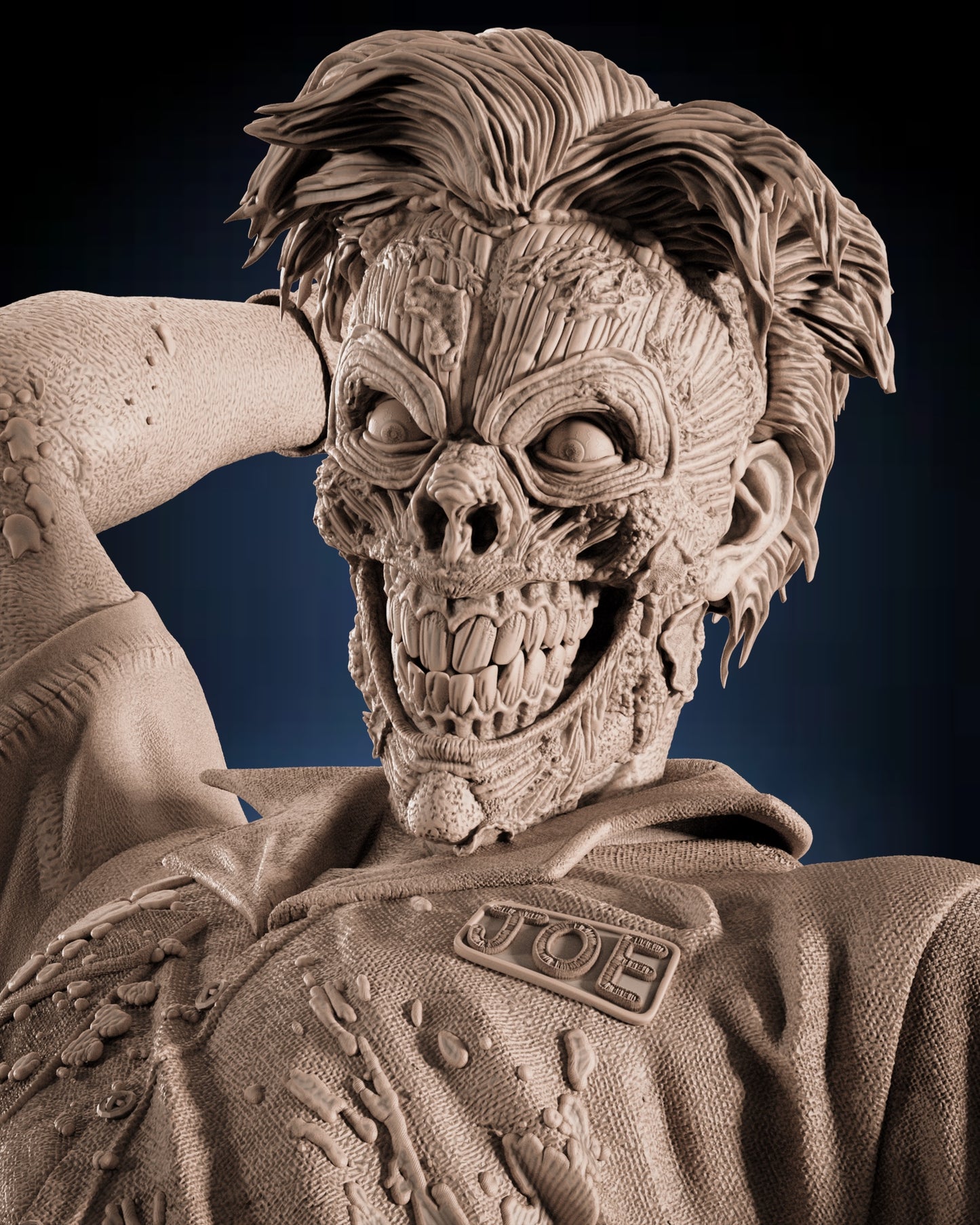 Joker Face Off — Gotham Psychological Collapse | Obsidian Guild Studio