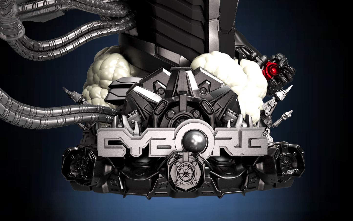 Cyborg Bust — APEX Cybernetic Titan Edition | Obsidian Guild Studio