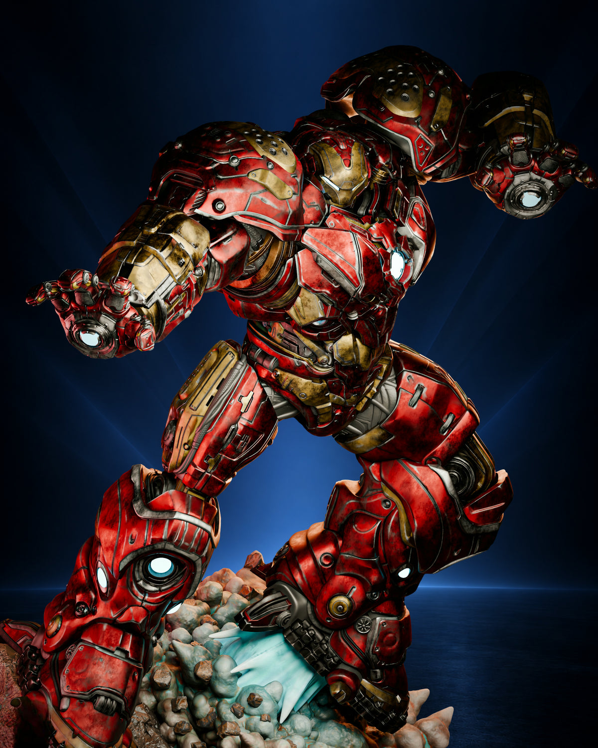 Hulkbuster — 1/6 Premium Environmental Statue