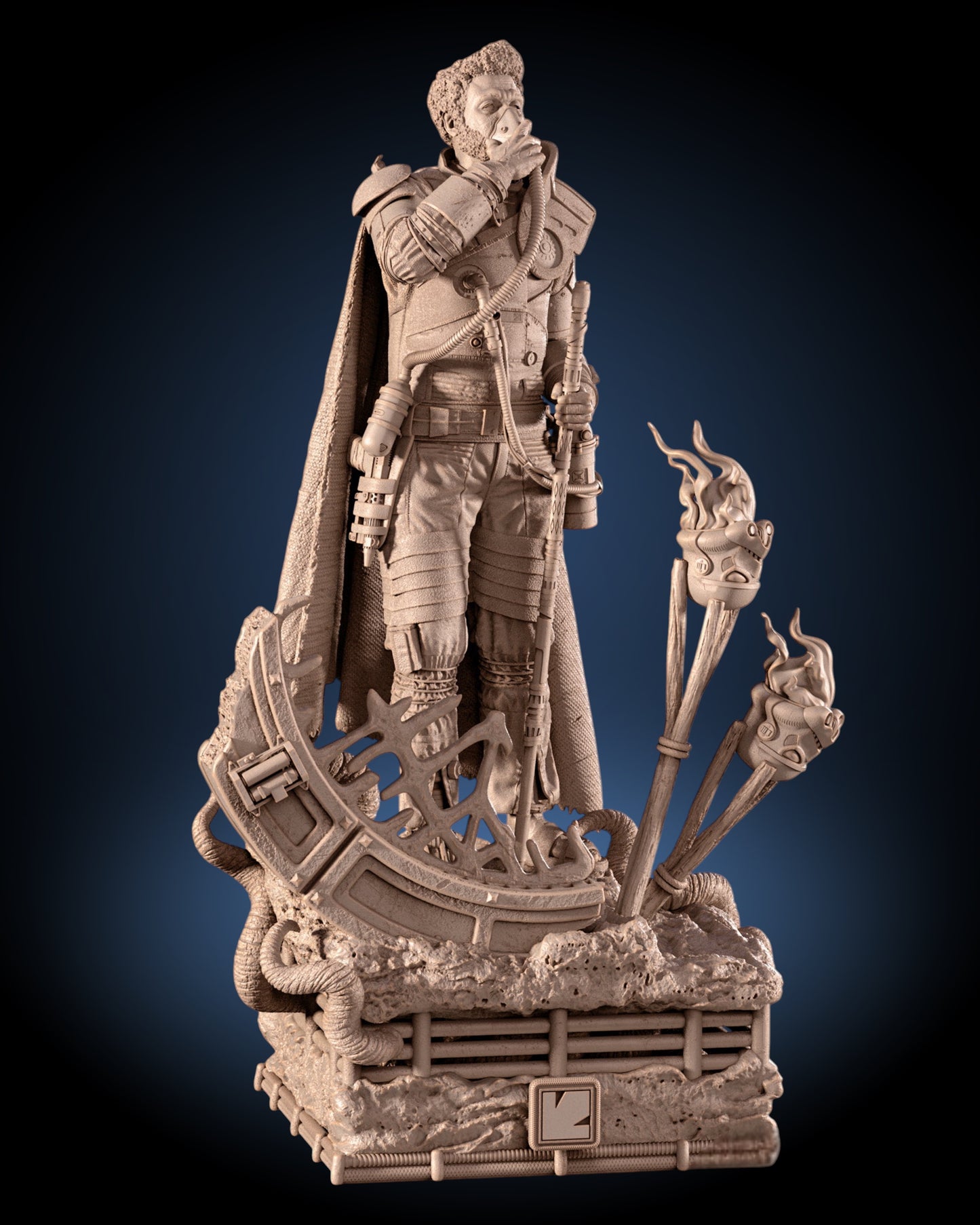 Saw Gerrera — Rebel Extremist Vanguard | Obsidian Guild Studio
