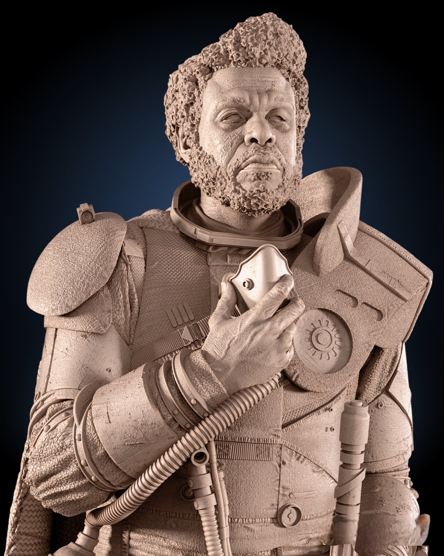 Saw Gerrera — Rebel Extremist Vanguard | Obsidian Guild Studio