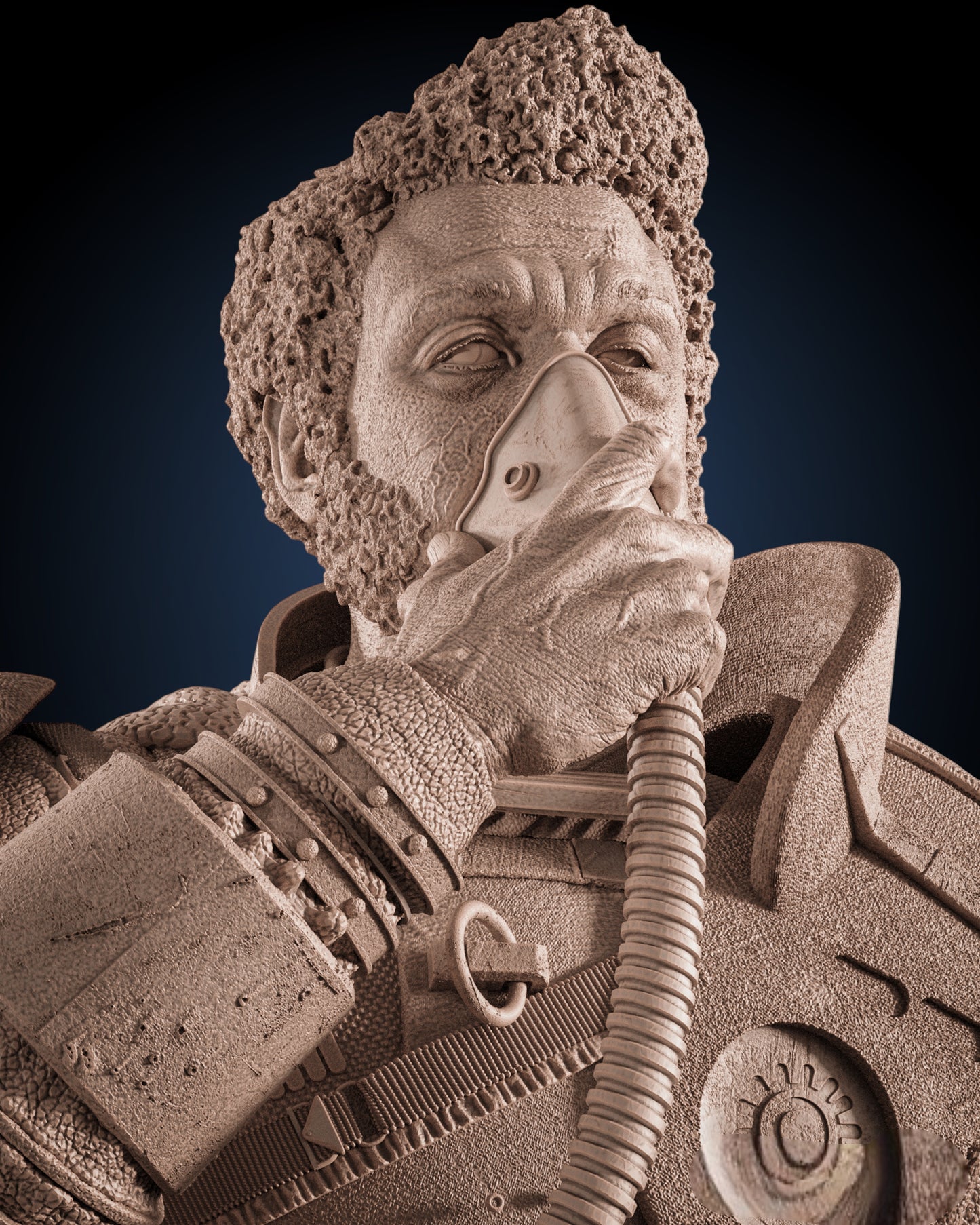 Saw Gerrera — Rebel Extremist Vanguard | Obsidian Guild Studio