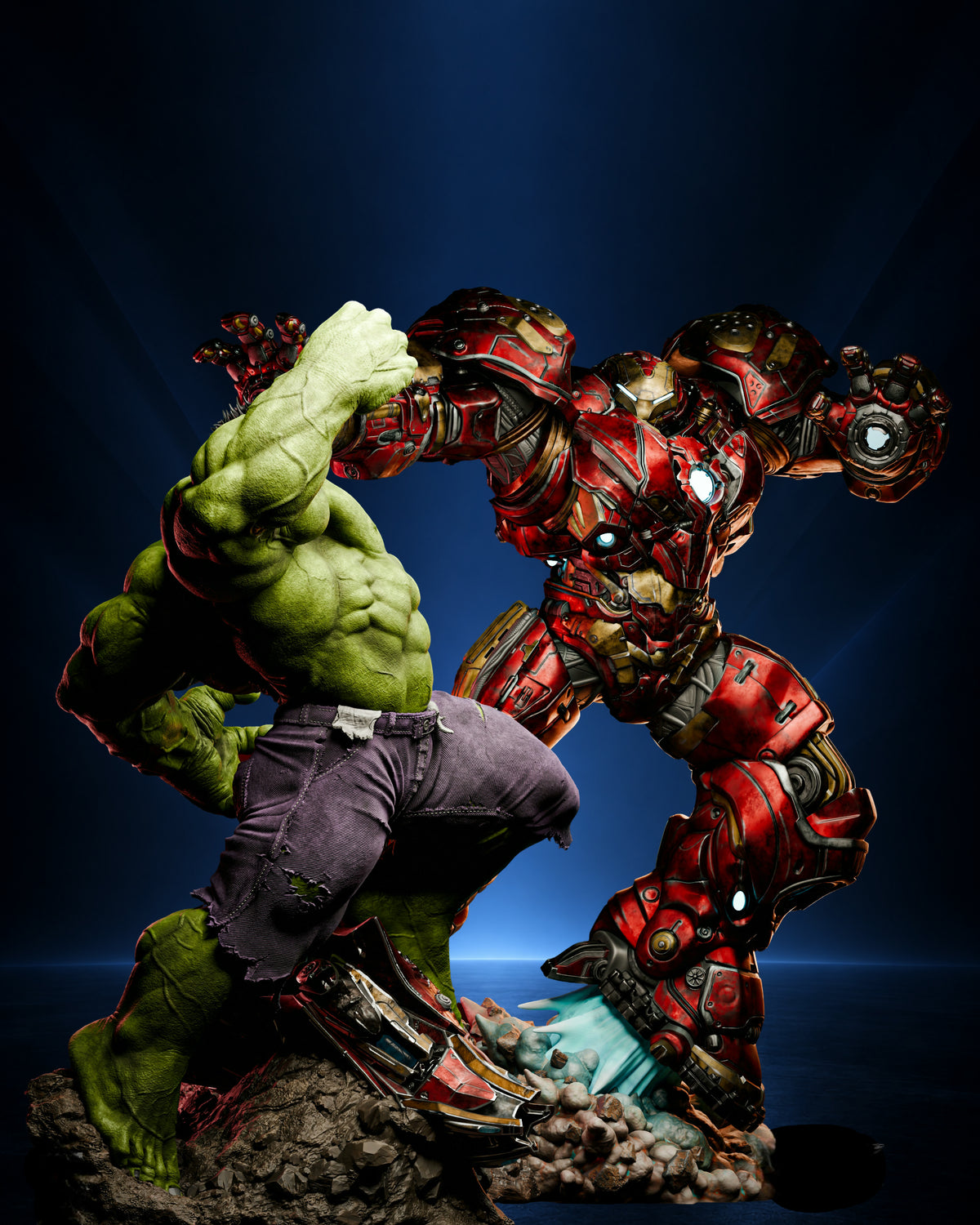 Hulkbuster — 1/6 Premium Environmental Statue