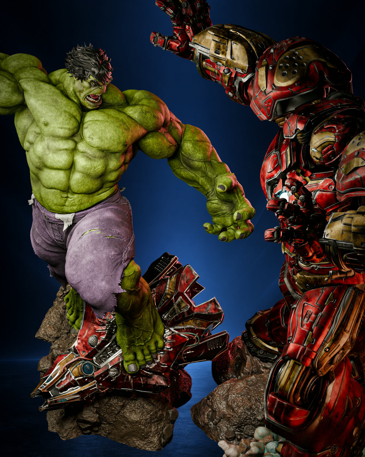 Hulkbuster — 1/6 Premium Environmental Statue