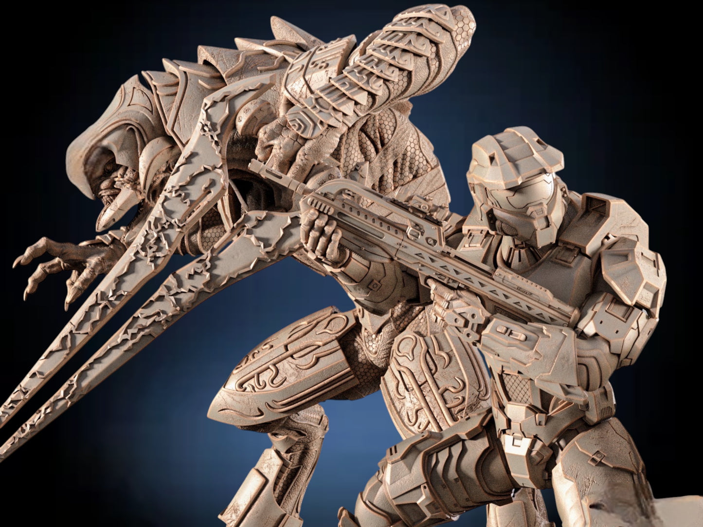 Halo — Spartan Ascension Diorama | Obsidian Guild Studio