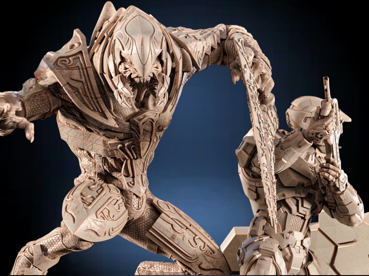 Halo — Spartan Ascension Diorama | Obsidian Guild Studio