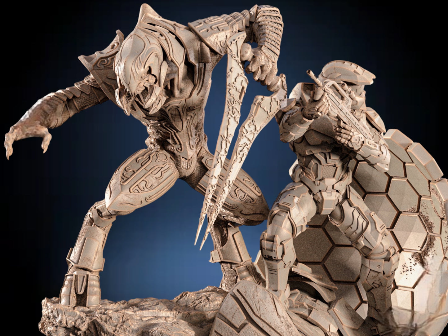Halo — Spartan Ascension Diorama | Obsidian Guild Studio