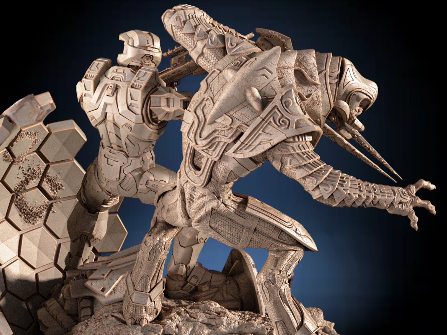 Halo — Spartan Ascension Diorama | Obsidian Guild Studio