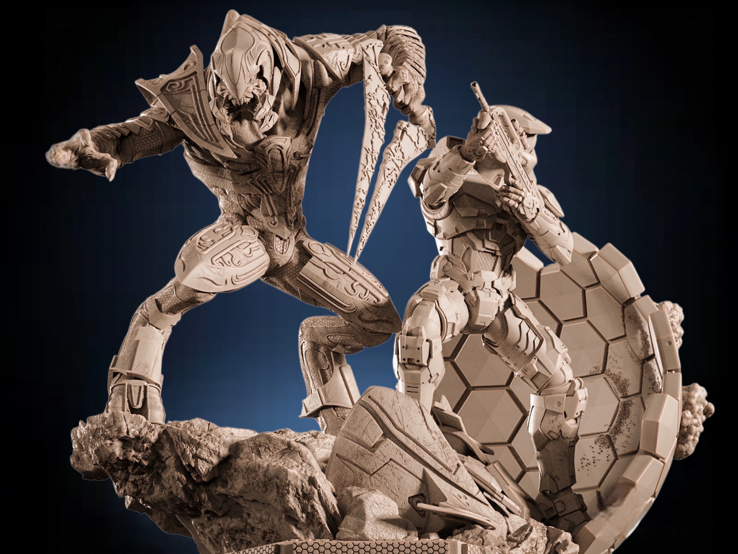 Halo — Spartan Ascension Diorama | Obsidian Guild Studio