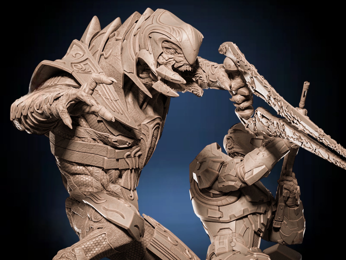 Halo — Spartan Ascension Diorama | Obsidian Guild Studio