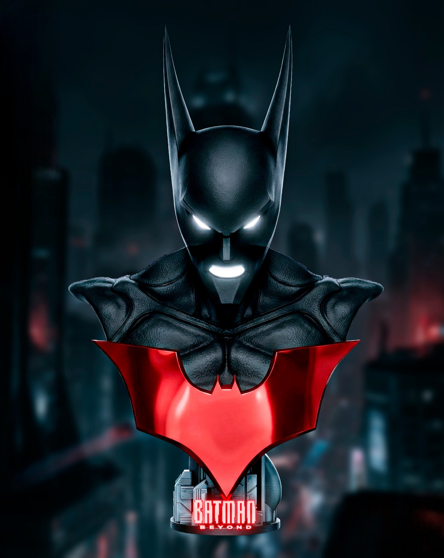 Batman Beyond Portrait Bust — APEX Neo-Gotham Legacy Edition | Obsidian Guild Studio
