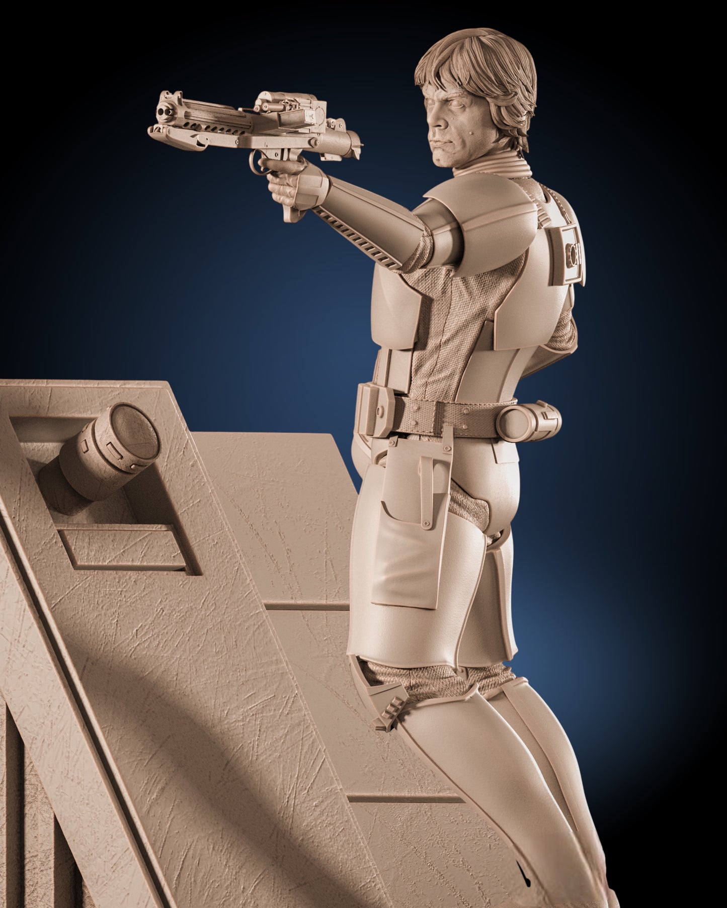 Luke Skywalker Stormtrooper Disguise — Death Star Infiltration Edition | Obsidian Guild Studio