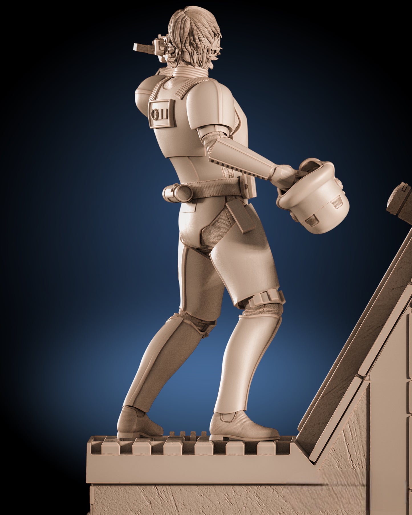 Luke Skywalker Stormtrooper Disguise — Death Star Infiltration Edition | Obsidian Guild Studio