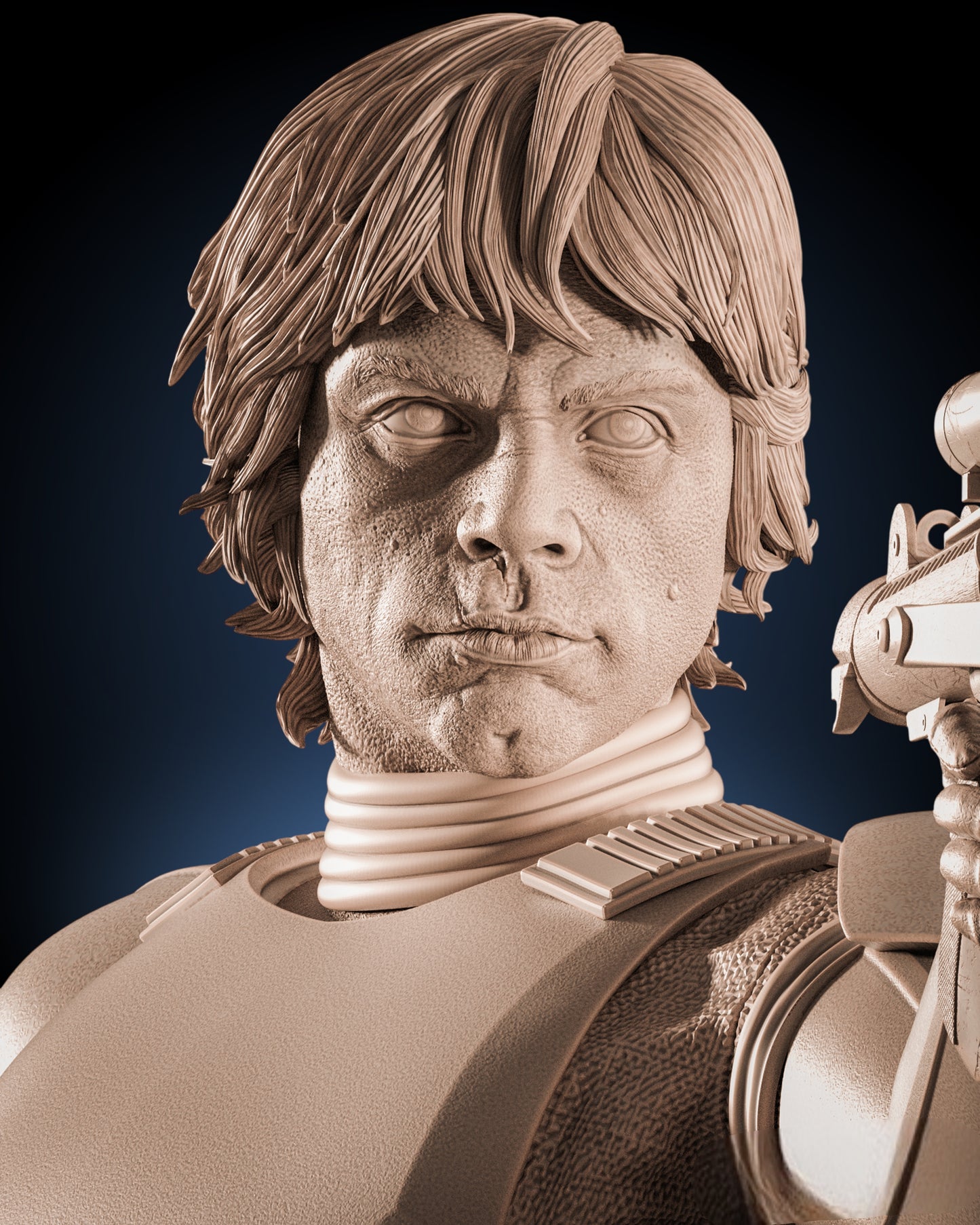 Luke Skywalker Stormtrooper Disguise — Death Star Infiltration Edition | Obsidian Guild Studio