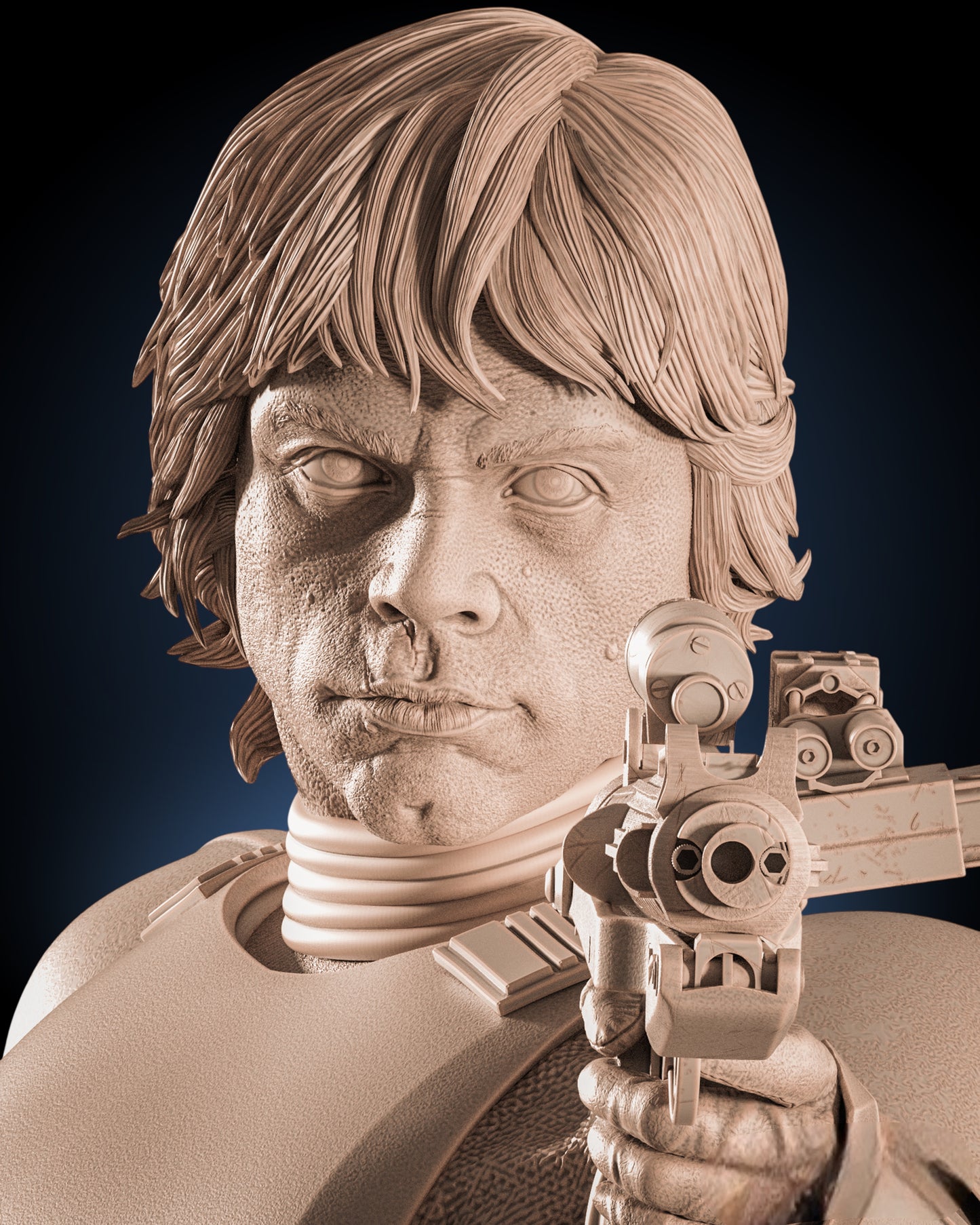 Luke Skywalker Stormtrooper Disguise — Death Star Infiltration Edition | Obsidian Guild Studio