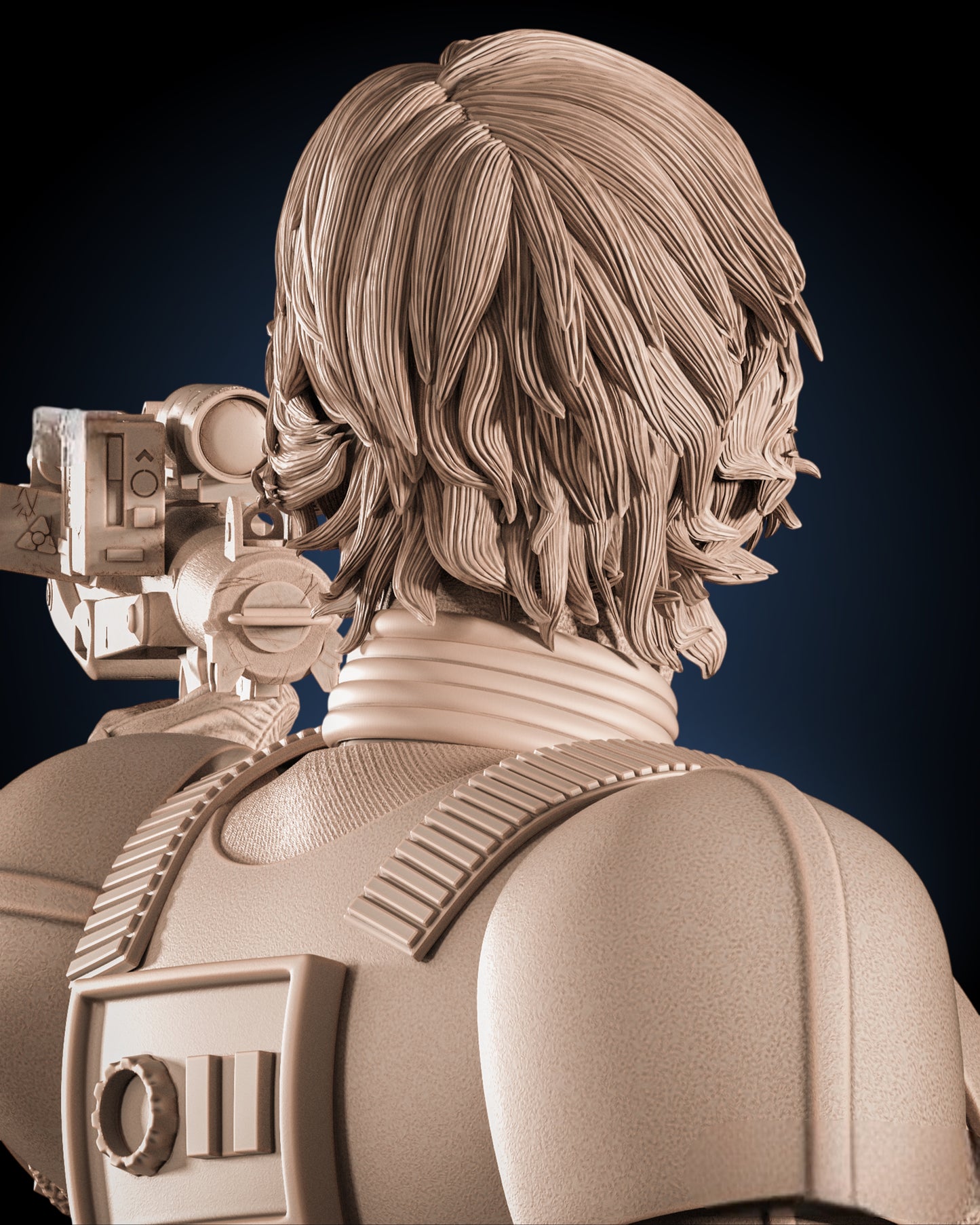 Luke Skywalker Stormtrooper Disguise — Death Star Infiltration Edition | Obsidian Guild Studio