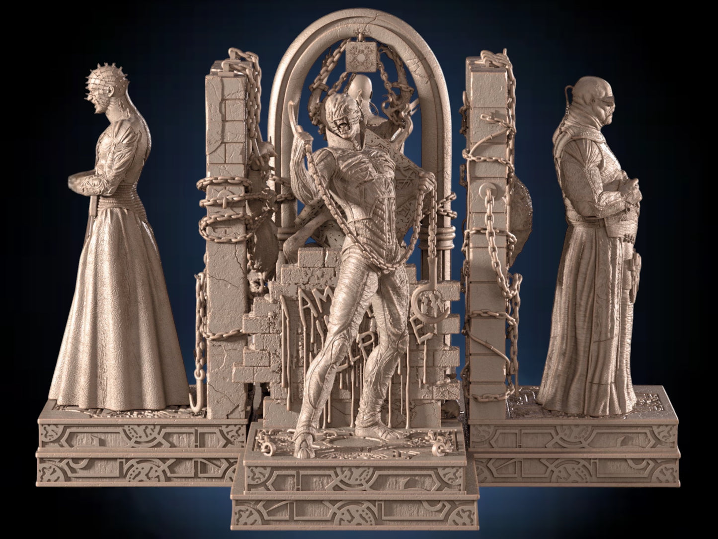 Hellraiser Diorama — Cenobite Ritual APEX Edition | Obsidian Guild Studio