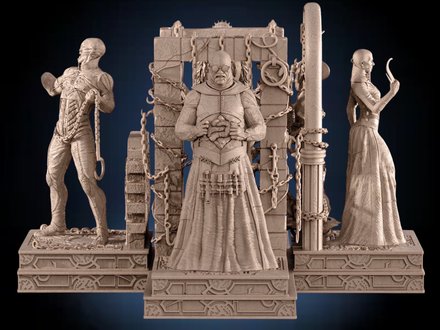 Hellraiser Diorama — Cenobite Ritual APEX Edition | Obsidian Guild Studio
