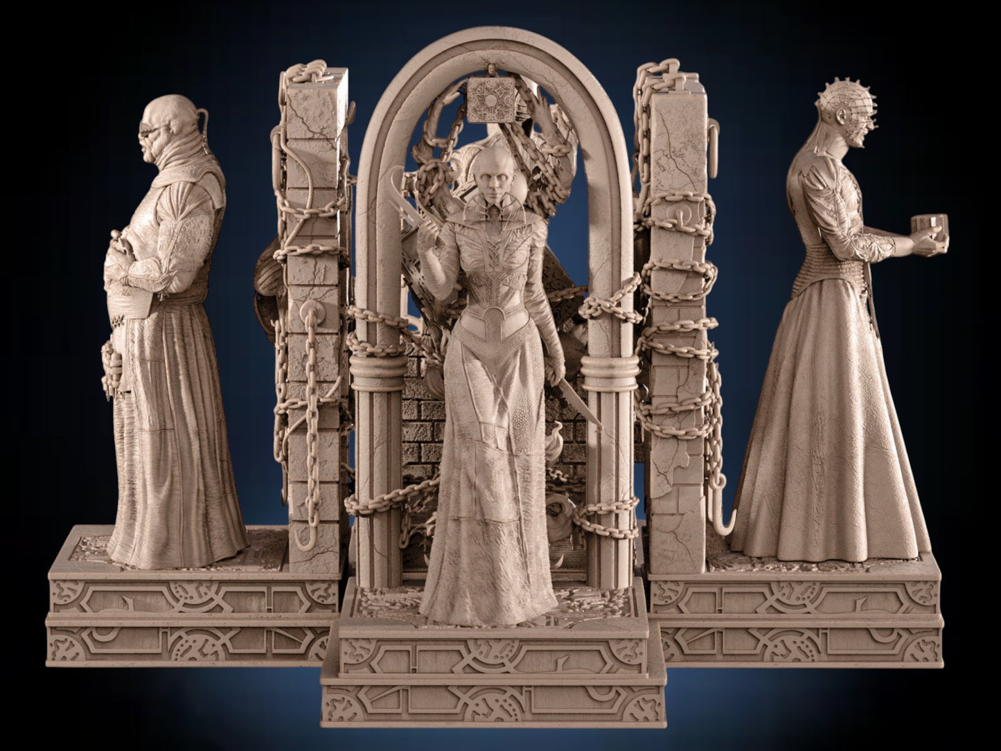 Hellraiser Diorama — Cenobite Ritual APEX Edition | Obsidian Guild Studio