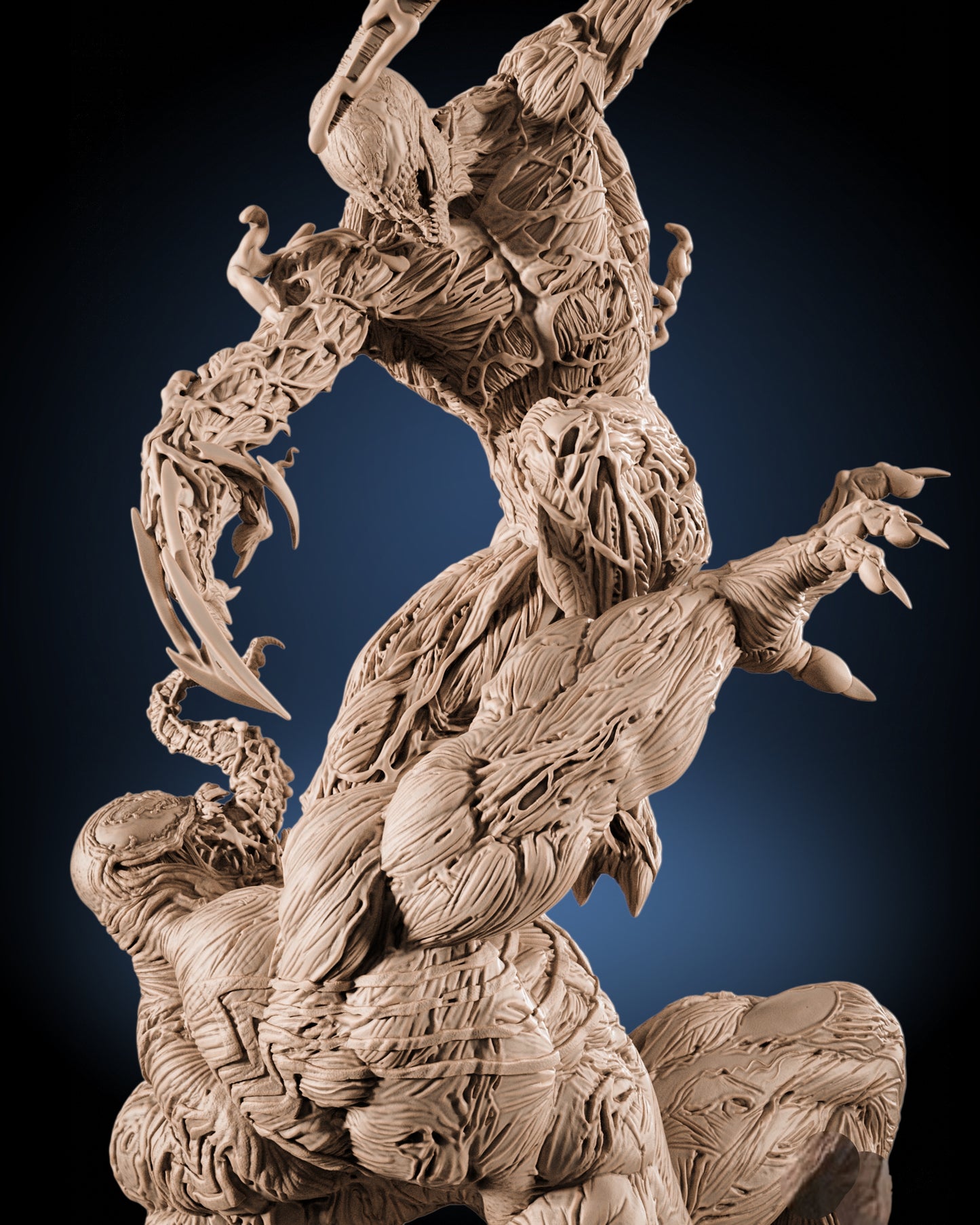 Venom vs Carnage Diorama — APEX Symbiote War Monument | Obsidian Guild Studio