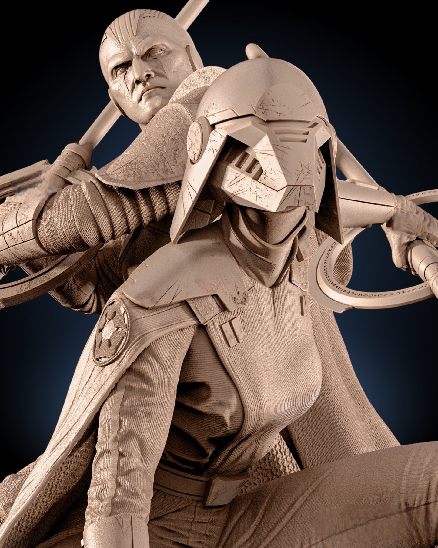Grand Inquisitor & Second Sister Diorama — APEX Inquisitors Unleashed Monument | Obsidian Guild Studio