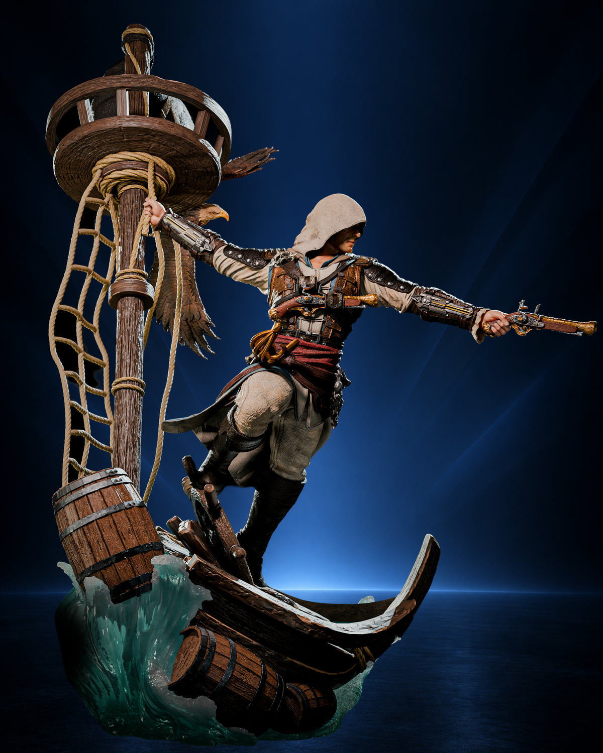 Police Chase — Edward Kenway Shipwreck Diorama