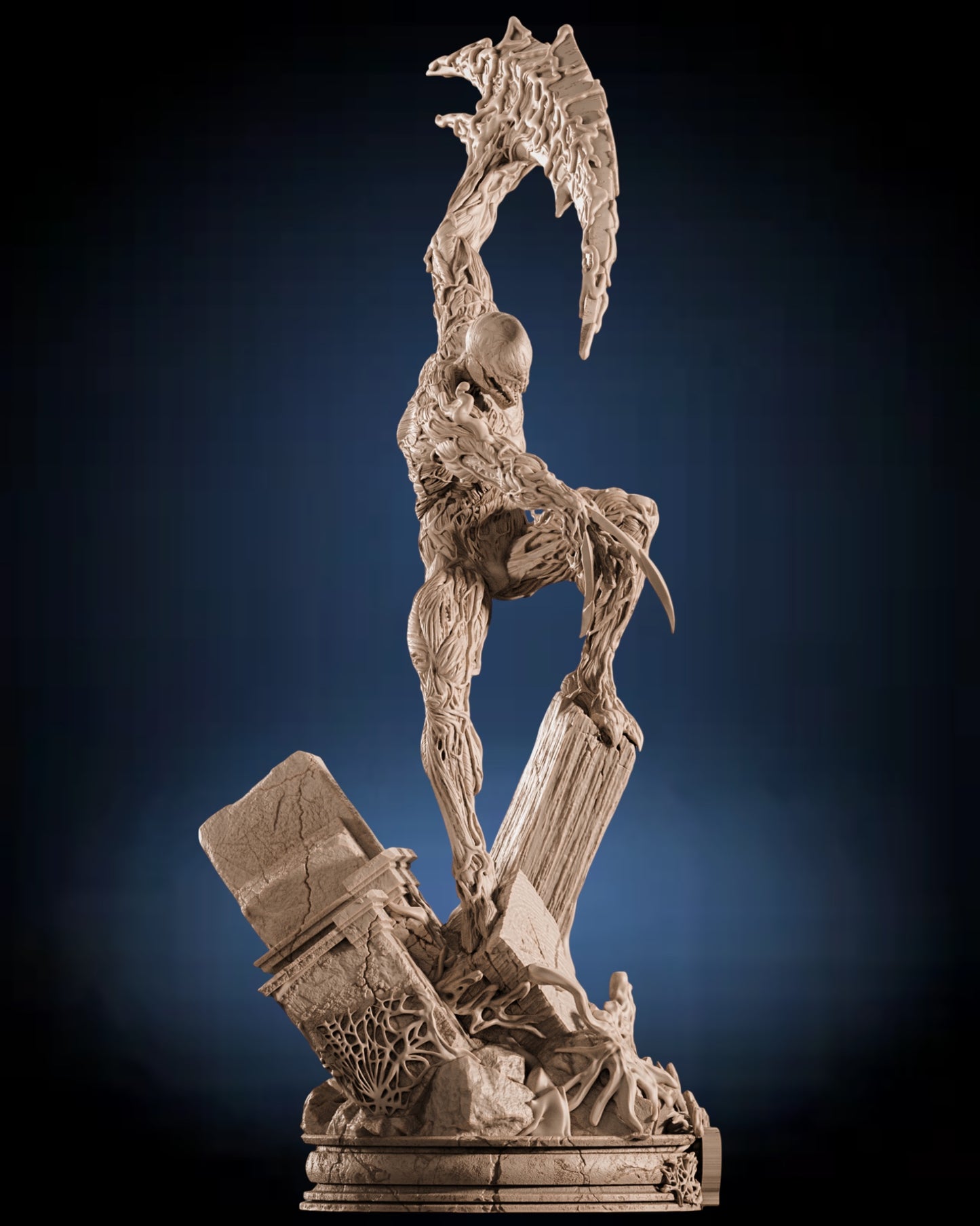 Carnage Symbiote Statue — APEX Collector Display | Obsidian Guild Studio