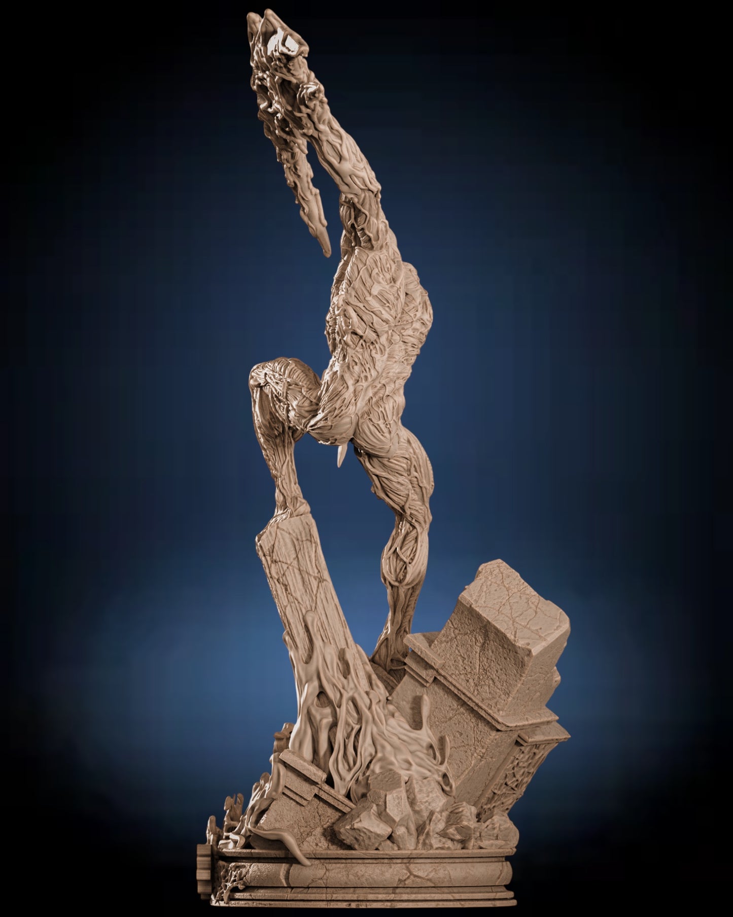 Carnage Symbiote Statue — APEX Collector Display | Obsidian Guild Studio