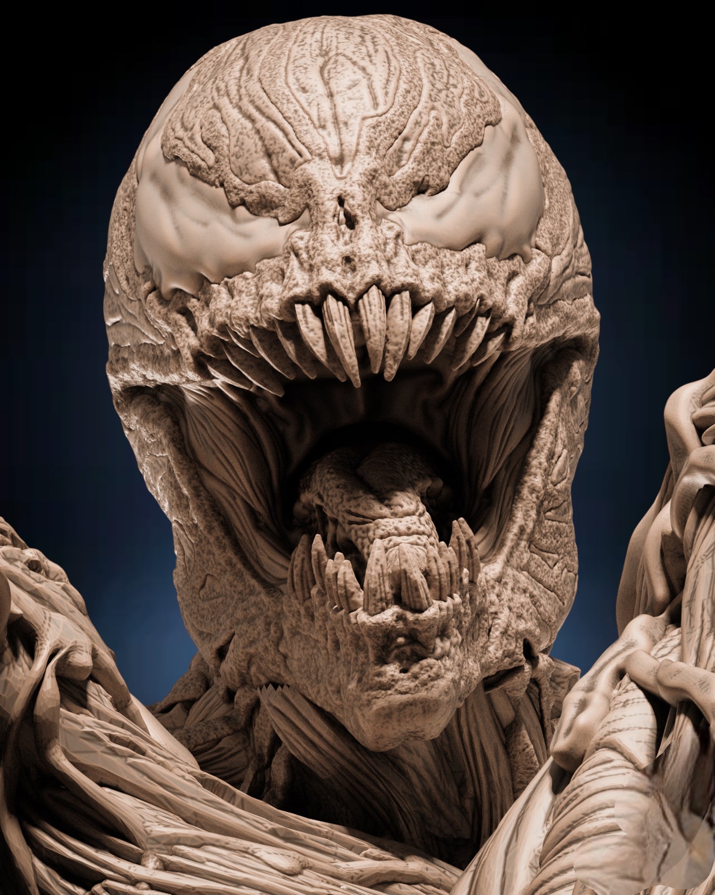 Carnage Symbiote Statue — APEX Collector Display | Obsidian Guild Studio