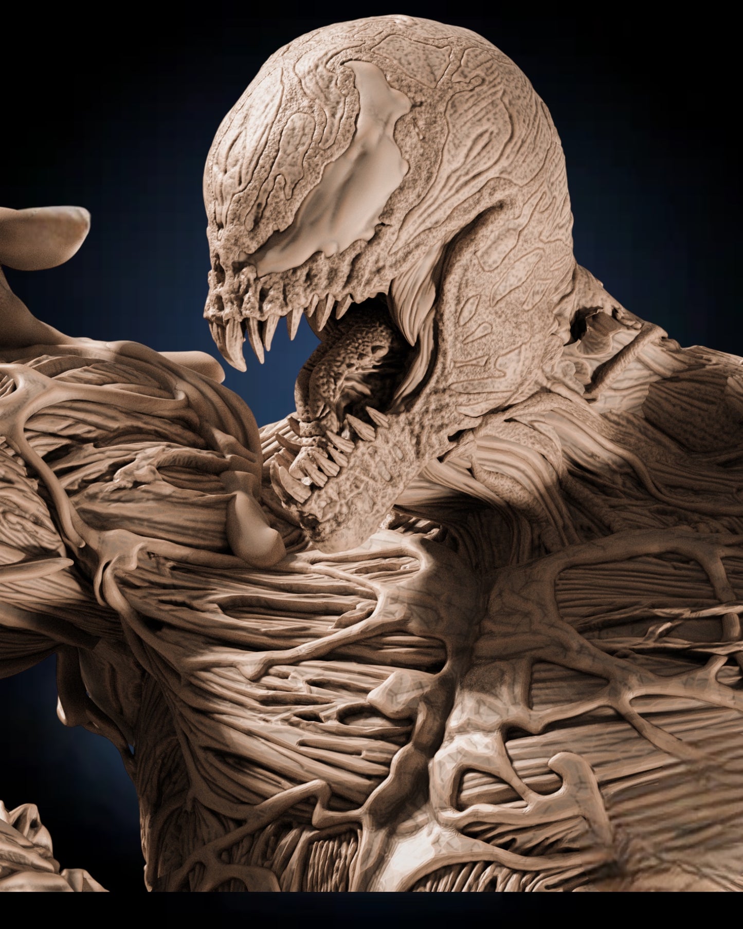 Carnage Symbiote Statue — APEX Collector Display | Obsidian Guild Studio