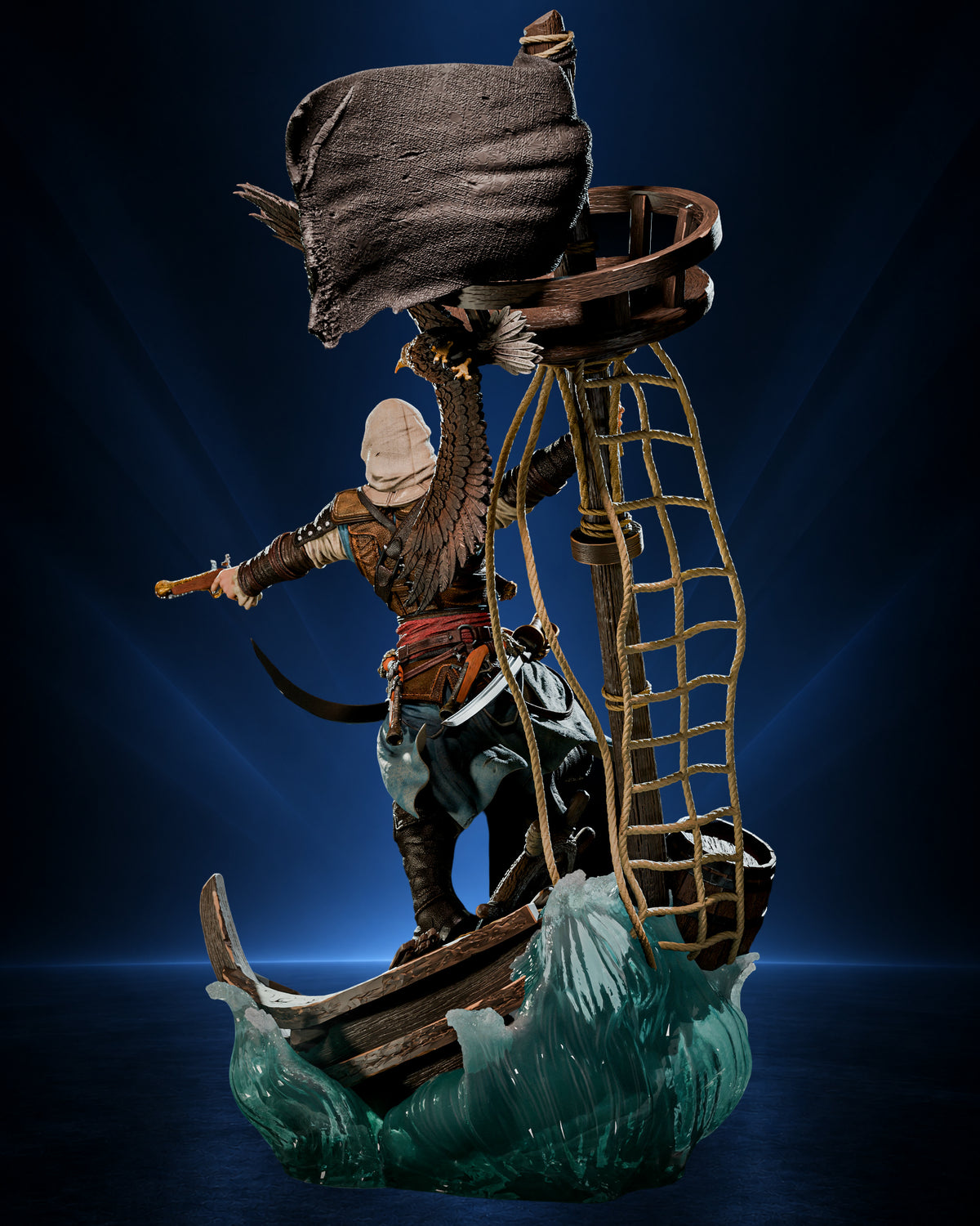 Police Chase — Edward Kenway Shipwreck Diorama