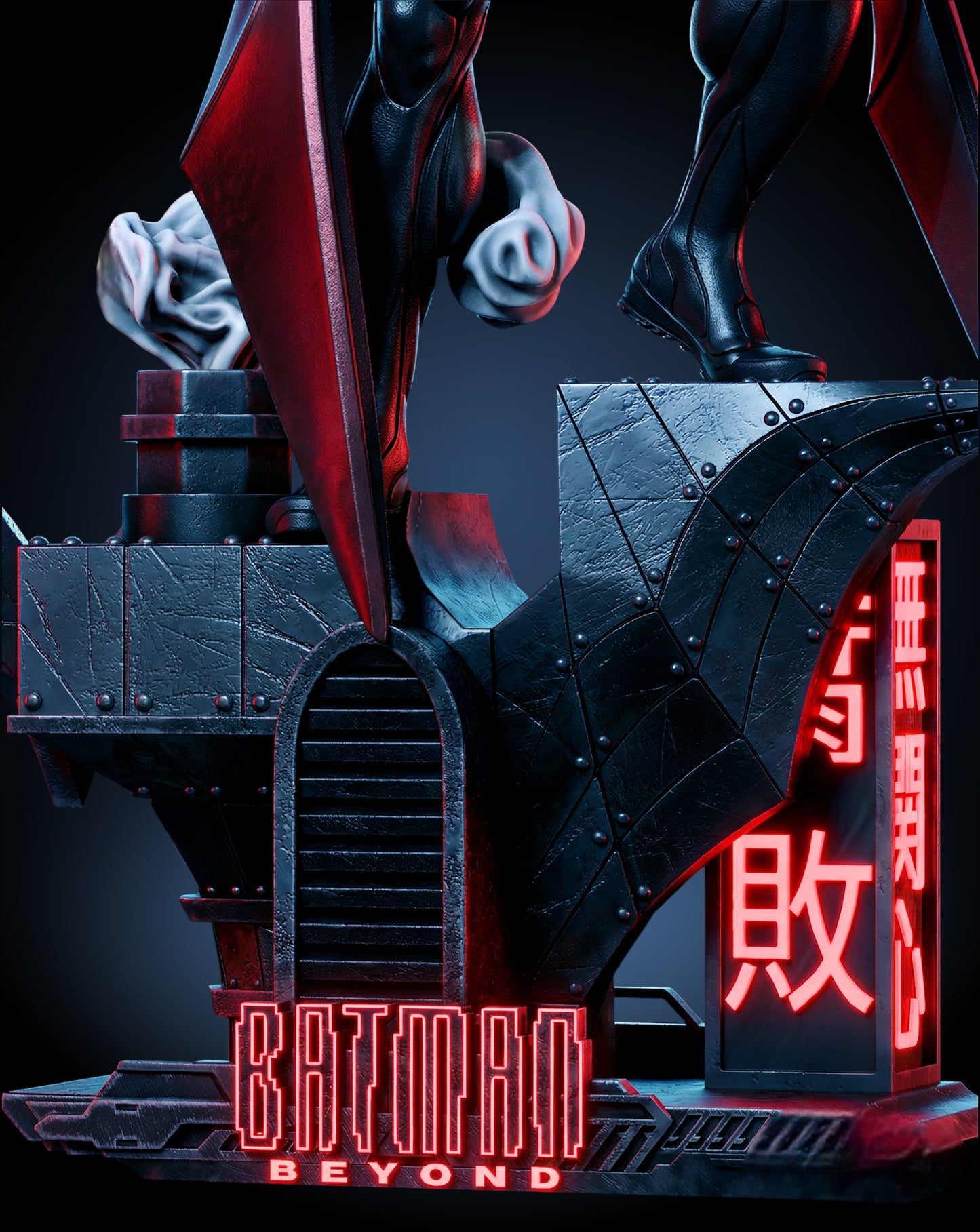 Batman Beyond — Neo Gotham Sentinel | Obsidian Guild Studio