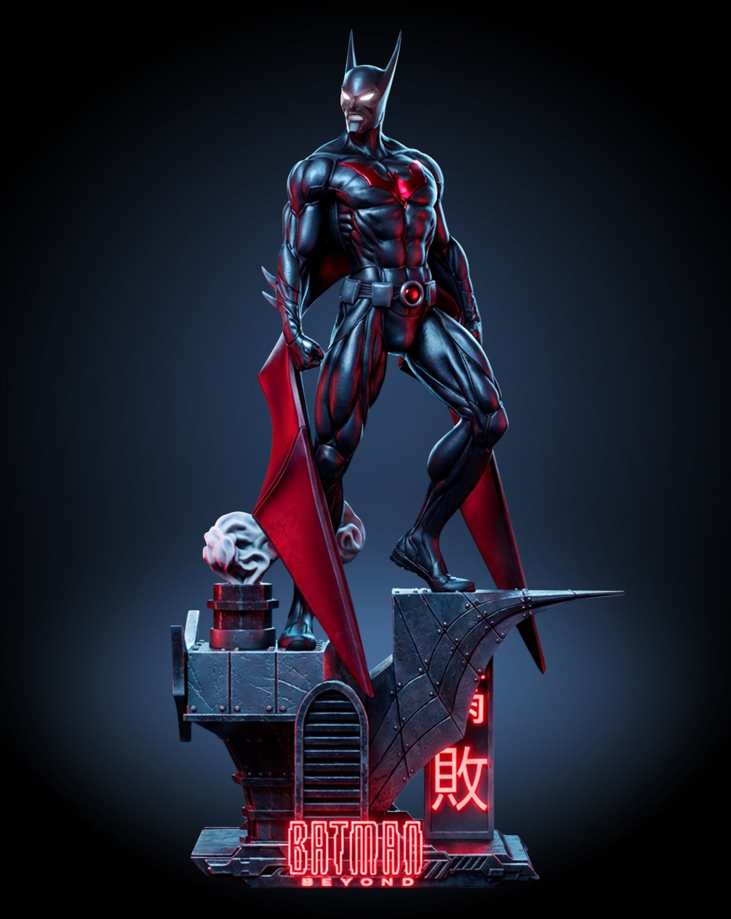 Batman Beyond — Neo Gotham Sentinel | Obsidian Guild Studio