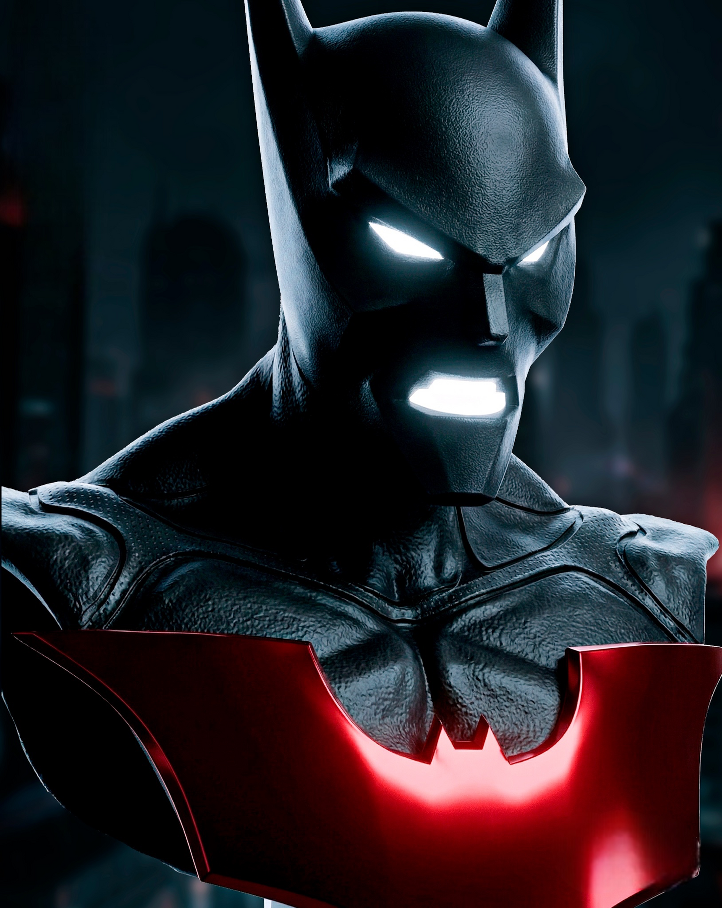 Batman Beyond Portrait Bust — APEX Neo-Gotham Legacy Edition | Obsidian Guild Studio